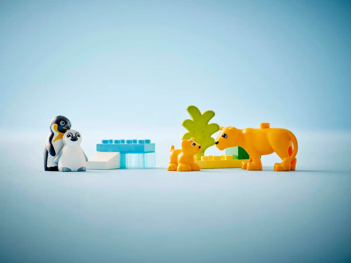LEGO Wild Animal Families: Penguins & Lions 10442 [10 pieces, ages 2+, DUPLO®]