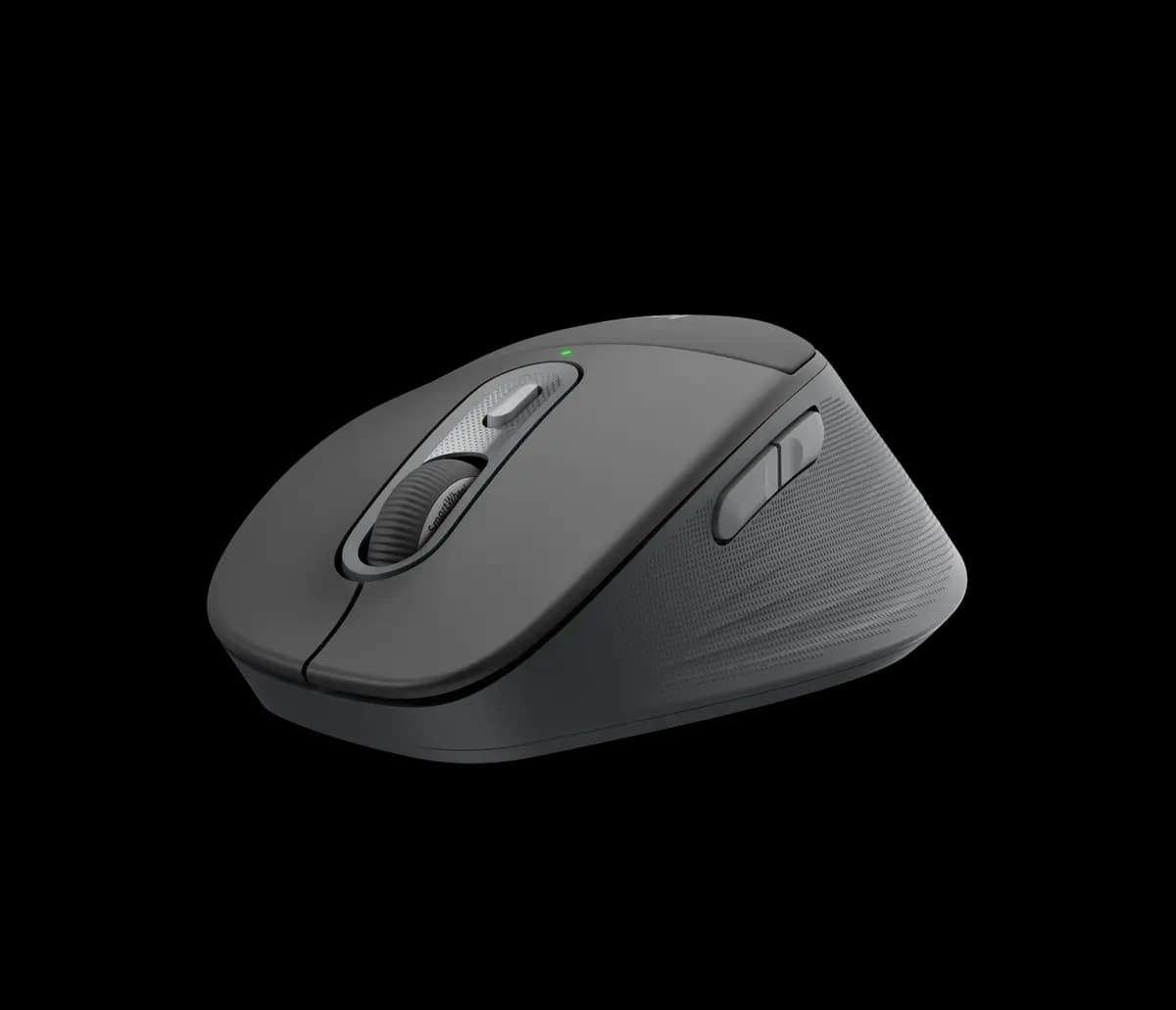 Logitech Signature Comfort Plus M850 L for Business - Graphite [4.78 in (121.3 mm), 2.93 in (74.3 mm), 1.74 in (44.2 mm)]