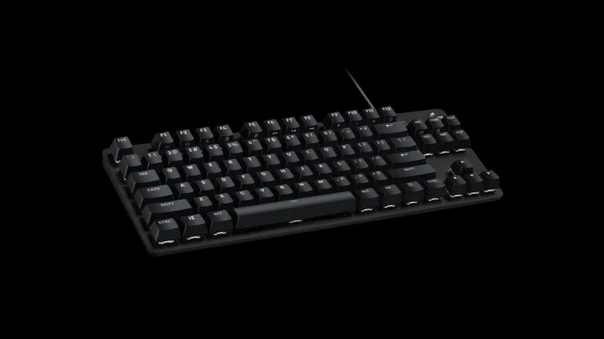 Logitech G413 TKL SE Mechanical Gaming Keyboard - Black - English US (QWERTY) [1.43 in (36.3 mm), 5 in (127 mm), 13.98 in (355 mm)]