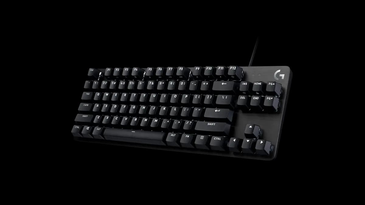 Logitech G413 TKL SE Mechanical Gaming Keyboard - Black - English US (QWERTY) [1.43 in (36.3 mm), 5 in (127 mm), 13.98 in (355 mm)]