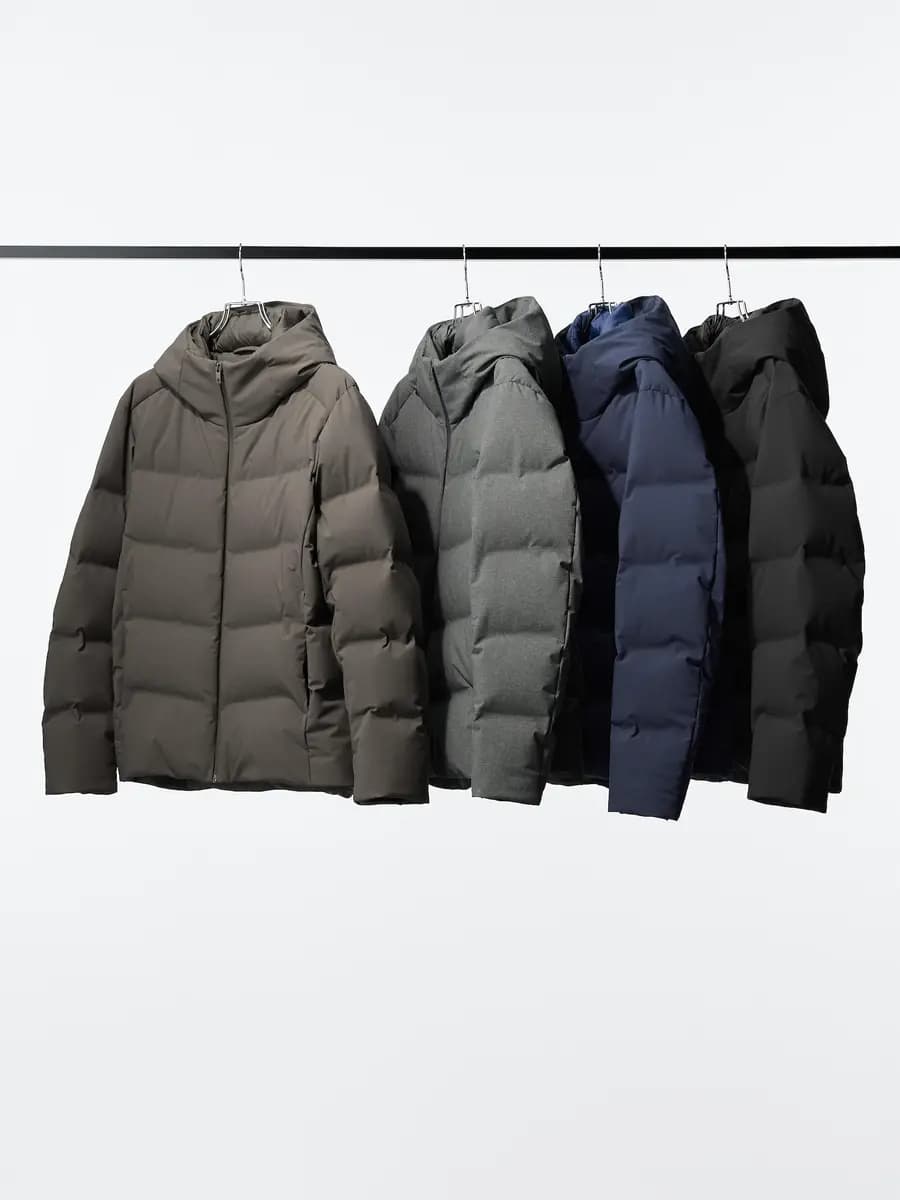 Uniqlo Seamless Down Parka Gray [Imported, Hand wash cold, Do not dry clean, GRAY]