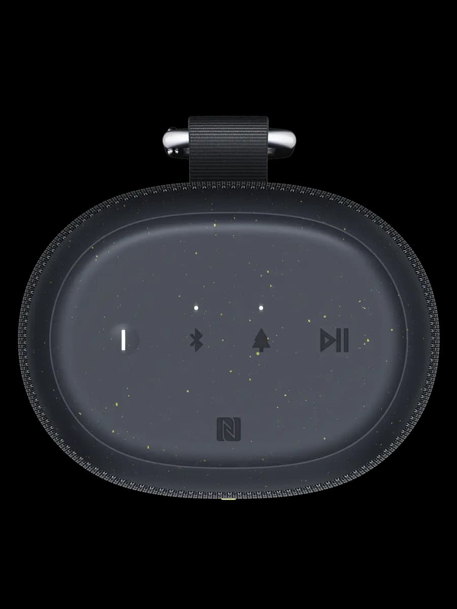 Logitech EVERBOOM - Charcoal Black [8.07 in (205 mm), 3.35 in (85 mm), 4.33 in (110 mm)]