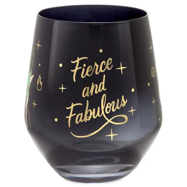 Disney Villains Fierce and Fabulous Crew Socks [Disney Villains crew socks feature a, Fierce. Fabulous., Cotton, polyester, nylon, spandex, m, Machine wash cold with like colors.]