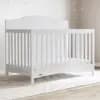 Graco Paris 4-in-1 Convertible Crib Blush [Dimensions (Overall) 43.07 inches (H) x 54.33 inches (W) x 29, Weight 51.59 pounds, Holds up to 50 pounds, Material Wood (Frame)]