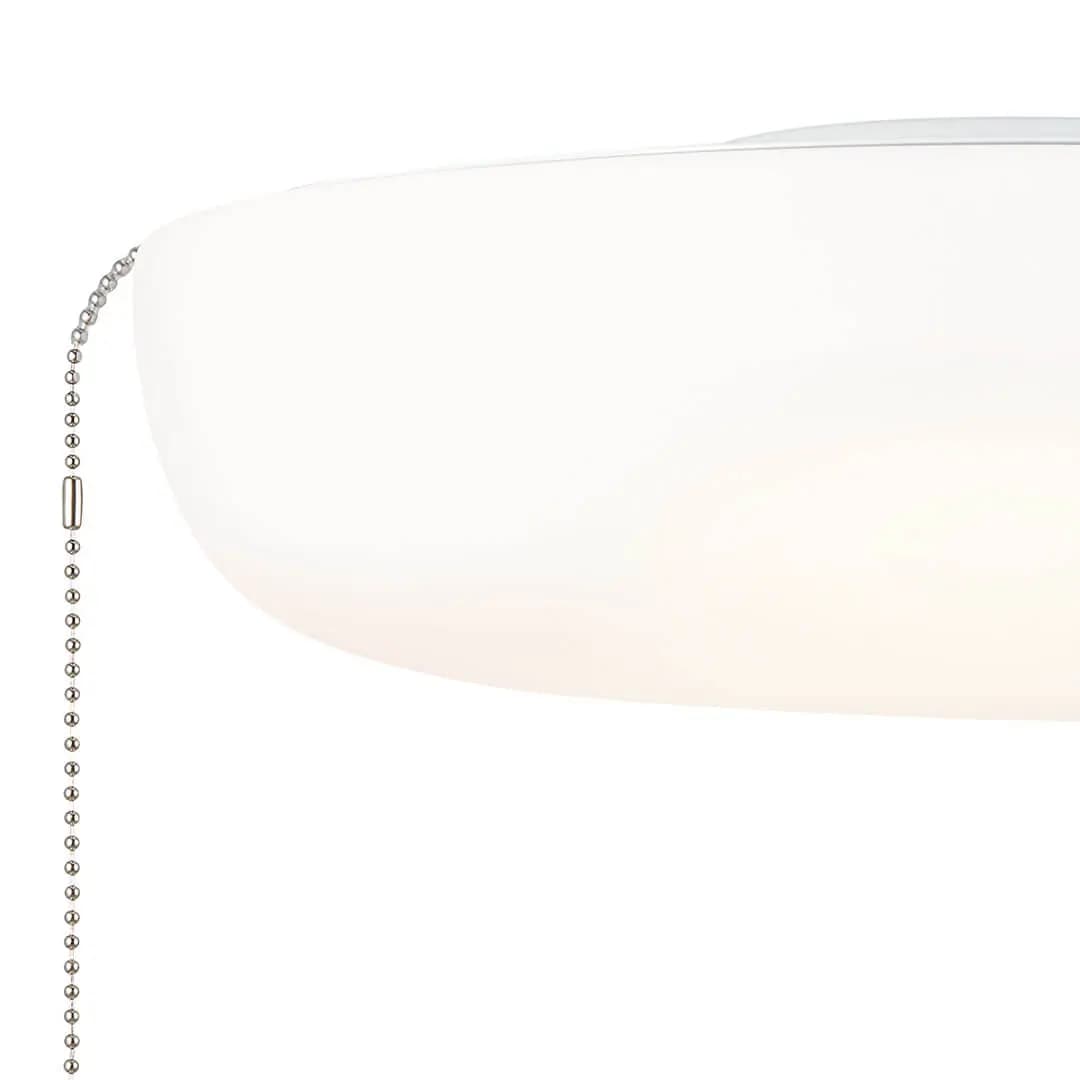 Kichler Fan Light Kit White (380980) [Attribute Selectable CCT, Attribute 2 Built-In Options, Attribute 3000K, 5000K]
