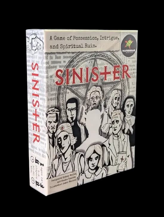 Waterbear Workshop Sinister [UPC 199874342887, ages 14+, players 5 - 8]
