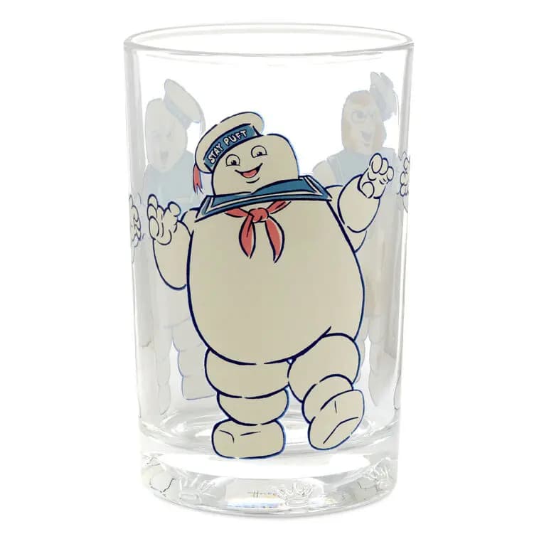 Ghostbusters Stay Puft Marshmallow Man Collectible Drinking Glass, 13.5 oz. [Count 1, Care instructions Top rack dishwasher safe., Item number 1WOW1048]