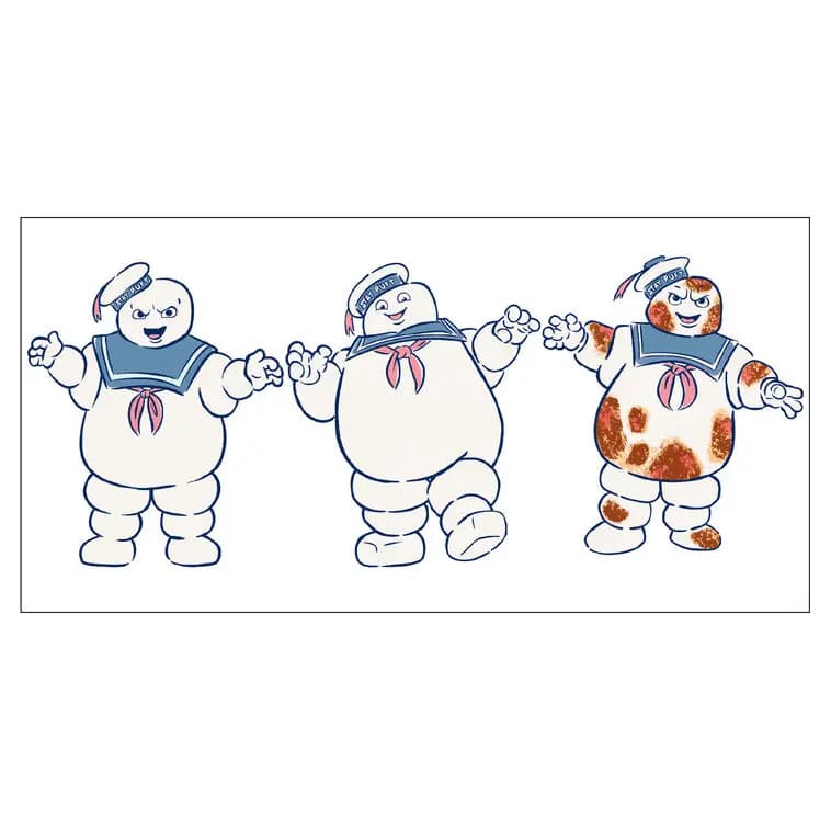 Ghostbusters Stay Puft Marshmallow Man Collectible Drinking Glass, 13.5 oz. [Count 1, Care instructions Top rack dishwasher safe., Item number 1WOW1048]