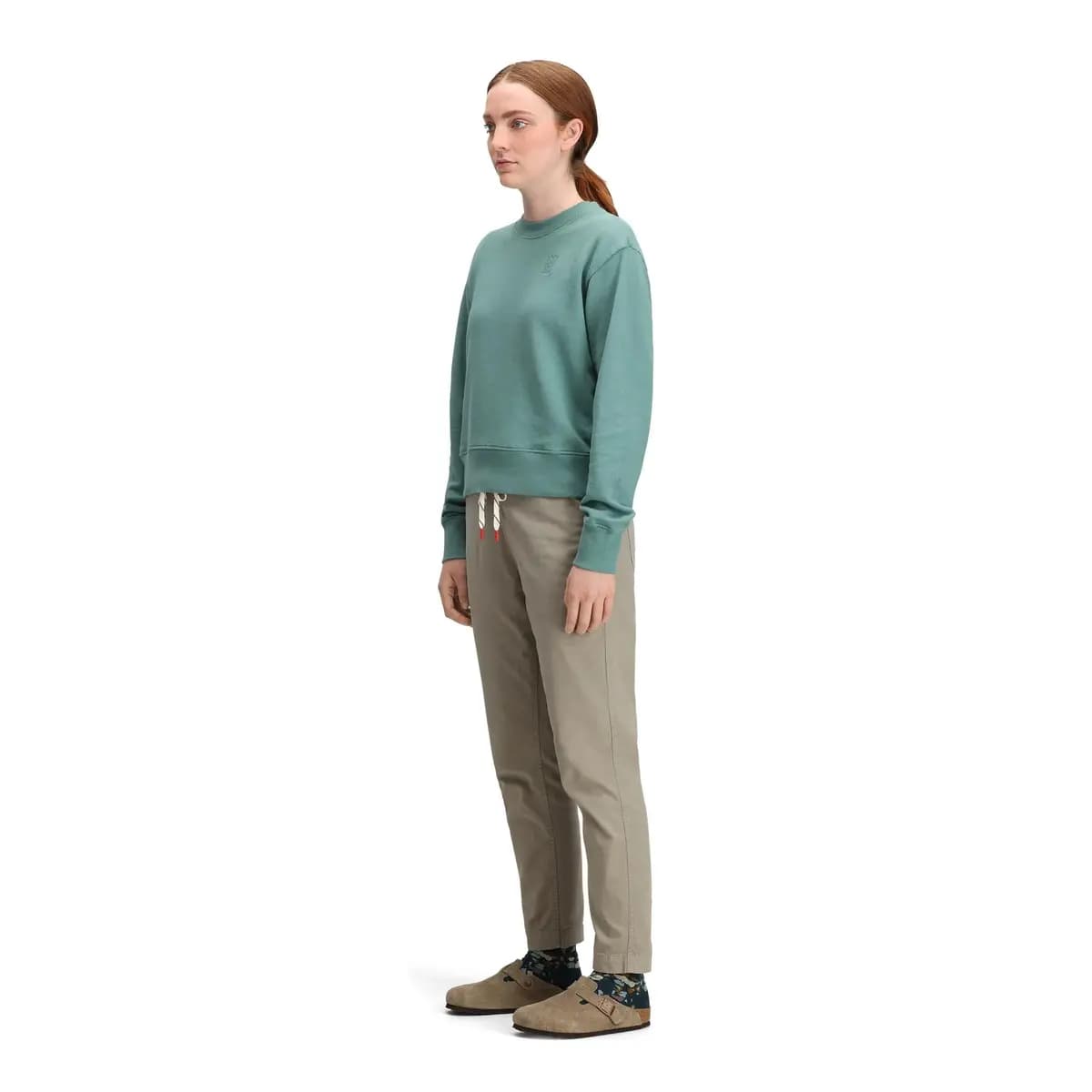 Topo Designs Dirt Pants Slim - Women's Olive / X-Small [Drawcord at waist, Side seam pockets, Back patch pockets]