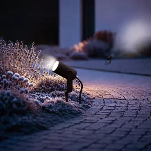 Philips Hue Lily Outdoor spot light [046677803582, Black, Aluminium]