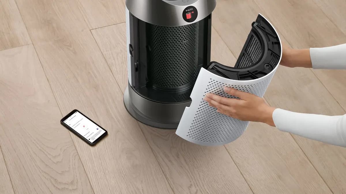 Dyson Purifier Hot+Cool HP1 White/White [11.7 lb, 350 degrees, 9.8 in]