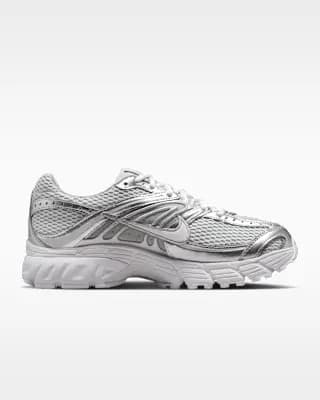 Nike Air Max Moto 2K Women's Shoes with Reflective Accents Grey Fog/Metallic Silver/White [Grey Fog/Metallic Silver/White, Rubber outsole provides durable traction., HQ2056-011]