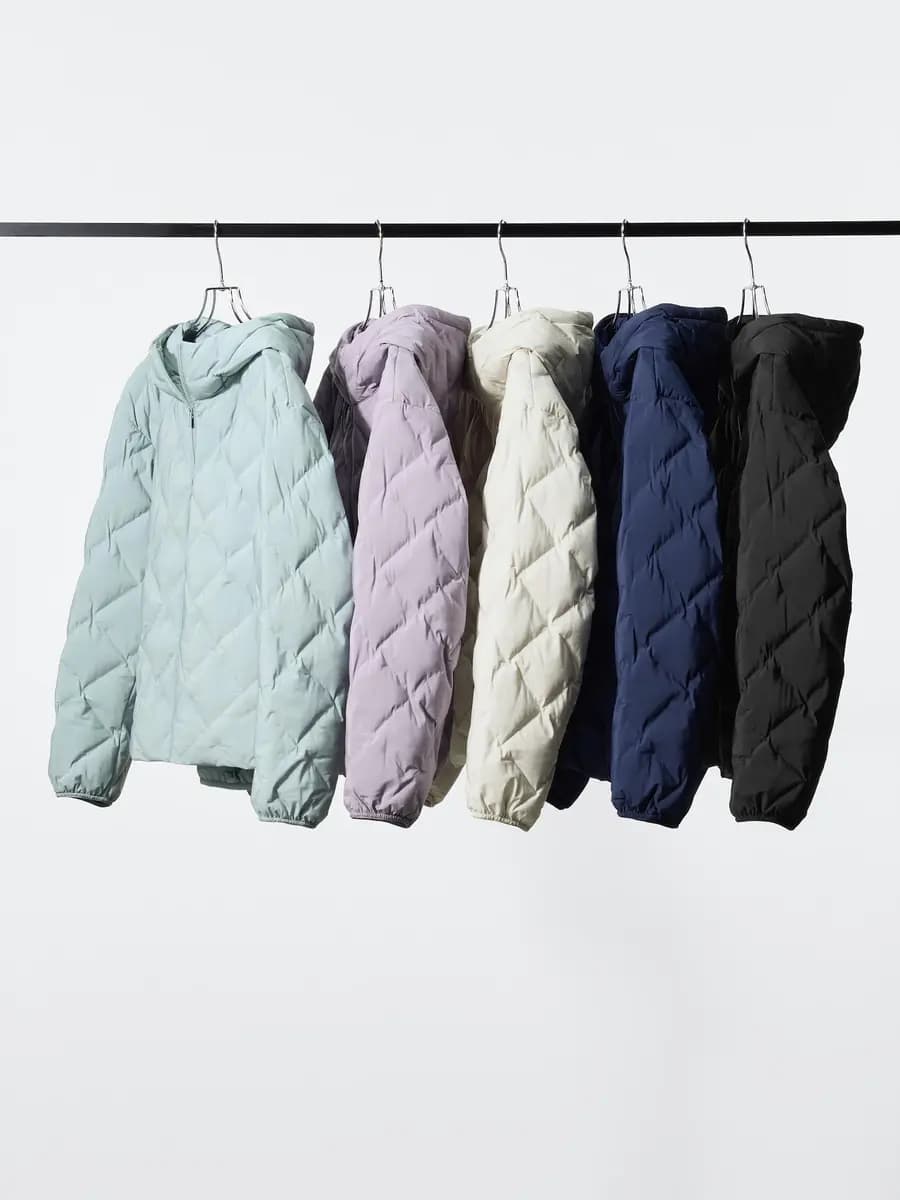 Uniqlo PUFFTECH Parka Navy [Imported, Hand wash cold, Do not dry clean, NAVY]