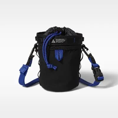 ACG Chalk Bag Black/Anthracite/Summit White [Black/Anthracite/Summit White, Reflective details, 82% polyester/18% nylon. Lining: 100% polyester.]
