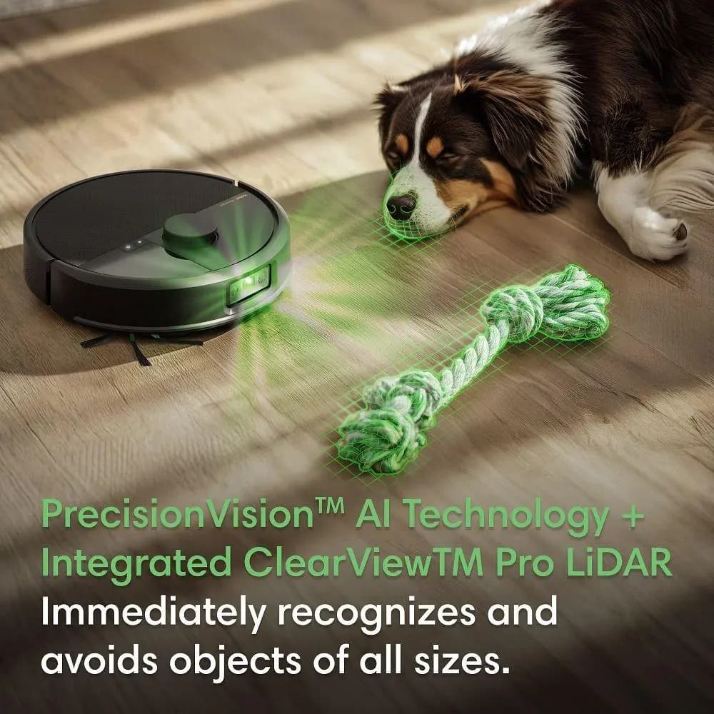 iRobot Roomba Max 715 Vac Robot + AutoEmpty Dock Black [8.4 (L) x 6.8 (W) x 11.4 (H), 7.496, 6000 mAH, LFP]