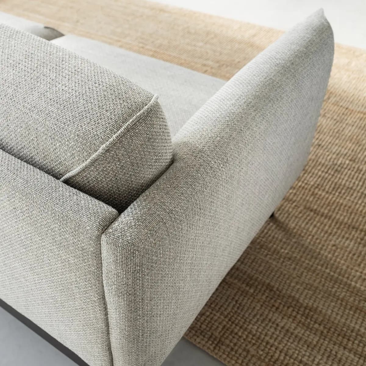 IKEA ÄPPLARYD Sofa, Lejde light gray [Width 91 ", Depth 36 5/8 ", Seat height 18 1/2 "]