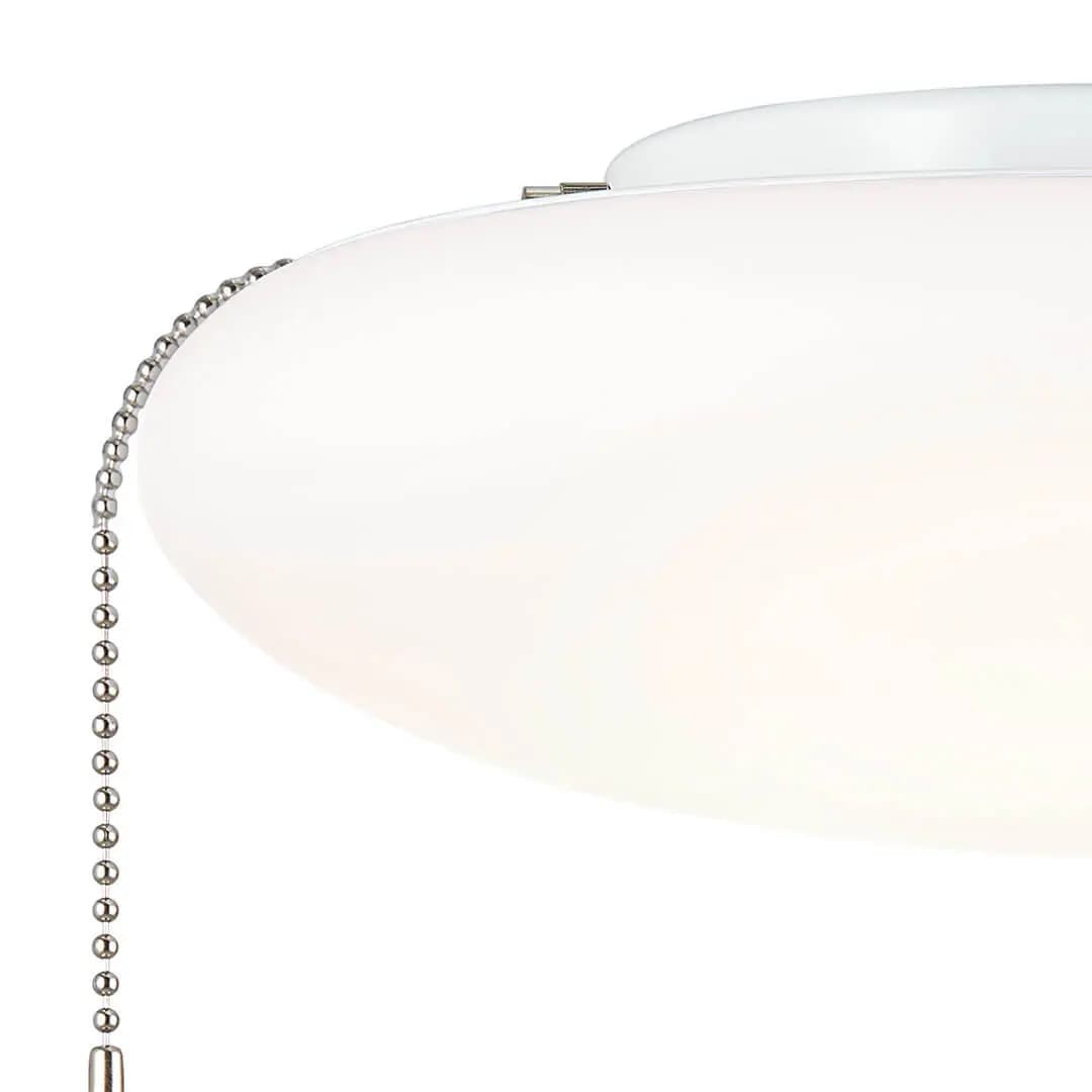 Kichler Fan Light Kit White (380961) [Attribute Selectable CCT, Attribute 2 Built-In Options, Attribute 3000K, 5000K]