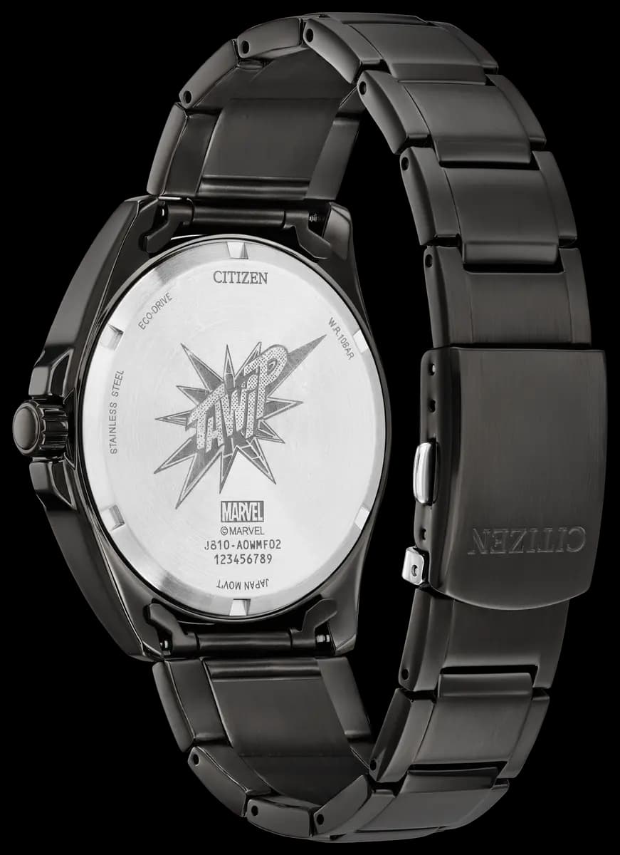 Citizen Spider-Man Swings AW1437-61W [43mm, J810 Eco-Drive, WR100/10Bar/333ft]