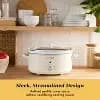 Crock-Pot 10qt Manual Slow Cooker Oatmilk [14.99 Pounds, Ceramic, 10 Quart]