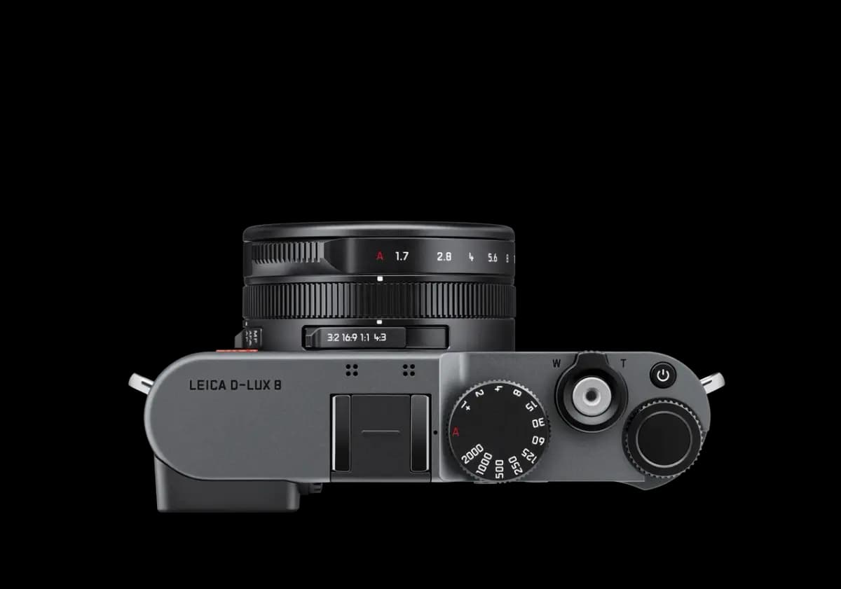 Leica D-Lux 8, Metal Gray Finish [Digital compact camera, Unique Leica design and intuitive user interface, Photography in DNG and JPG]