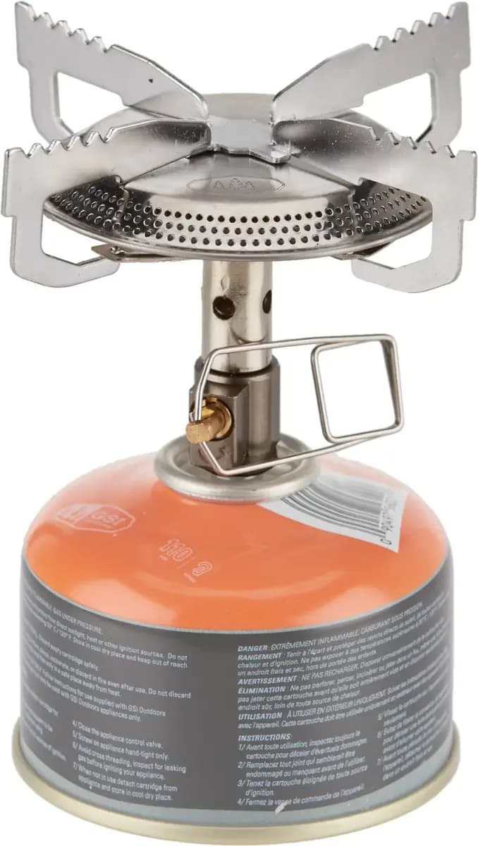 GSI GSI Outdoors Glacier Single-Burner Camp Stove [5.9 ounces, Camp Stove, Camping]