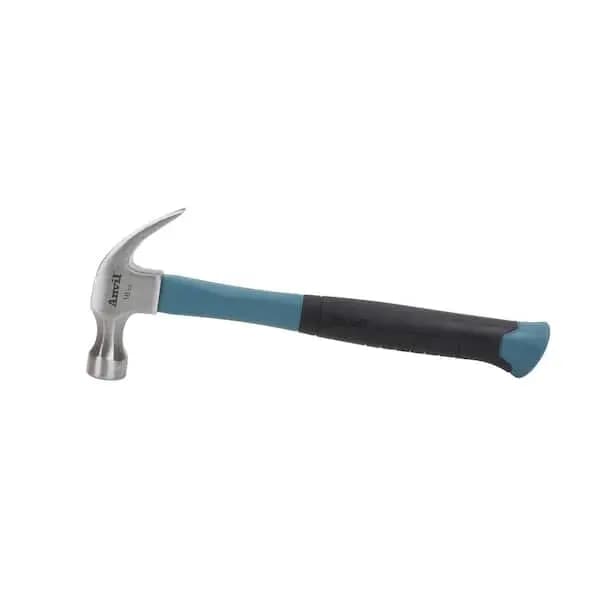Anvil 16 oz. Fiberglass Claw Hammer, 99973 [Claw Type: Curved, Color Family: Green, Face Type: Smooth]