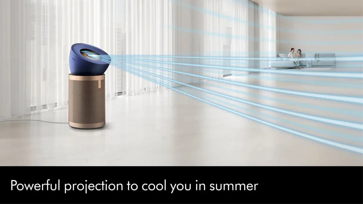 Dyson Purifier Big + Quiet Formaldehyde BP04 (Prussian Blue/Gold) [26.24 lb, 50 degrees, 32.68 in]
