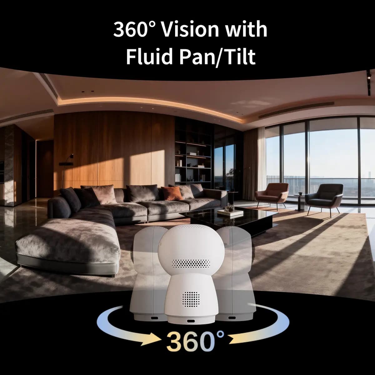 Aqara Camera Hub G350 [4K Ultra HD dual-lens, 9X, 133 degrees]