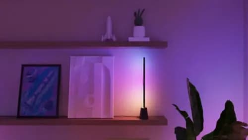 Philips Hue Play table lamp for entertainment [Ambient temperature range +14 to +104 °F, Nominal lifetime 25,000, Number of switch cycles 20,000]