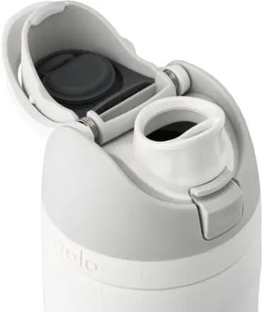 Owala FreeSip Vacuum Water Bottle - 24 fl. oz. Shy Marshmallow [Multisport, 0.7 liters, 24 fluid ounces]