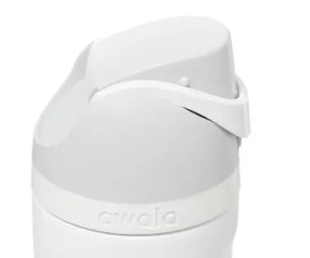 Owala FreeSip Vacuum Water Bottle - 24 fl. oz. Shy Marshmallow [Multisport, 0.7 liters, 24 fluid ounces]