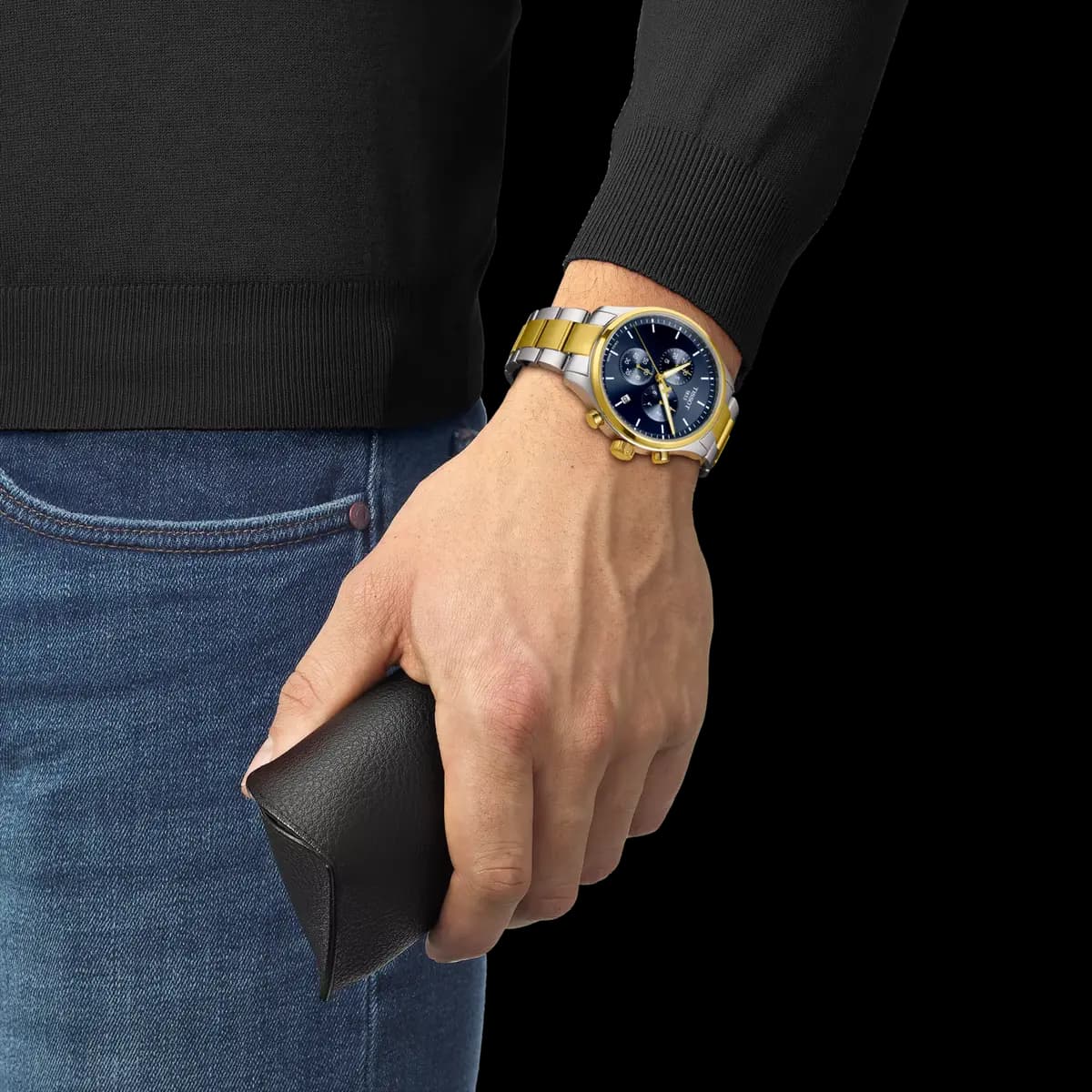 Tissot Chrono XL Classic Blue [45.00 mm, Quartz chronograph PowerDrive, 100 m]