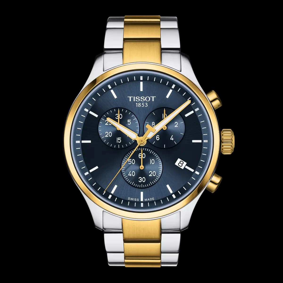 Tissot Chrono XL Classic Blue [45.00 mm, Quartz chronograph PowerDrive, 100 m]