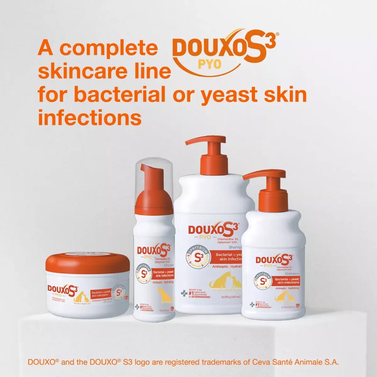 Douxo® S3 PYO Chlorhexidine Antiseptic Antifungal Cleansing Dog Pad Wipes - 30 Count [Product Brand & Name Douxo S3 PYO Antiseptic Antifungal Chlor, Features Antifungal, Includes 1