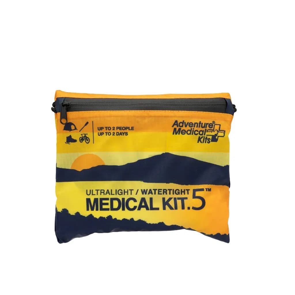 Adventure Medical Kits Ultralight/Watertight Medical Kit - .5 [1 Person, Up to 2 Days, 3.6 oz]