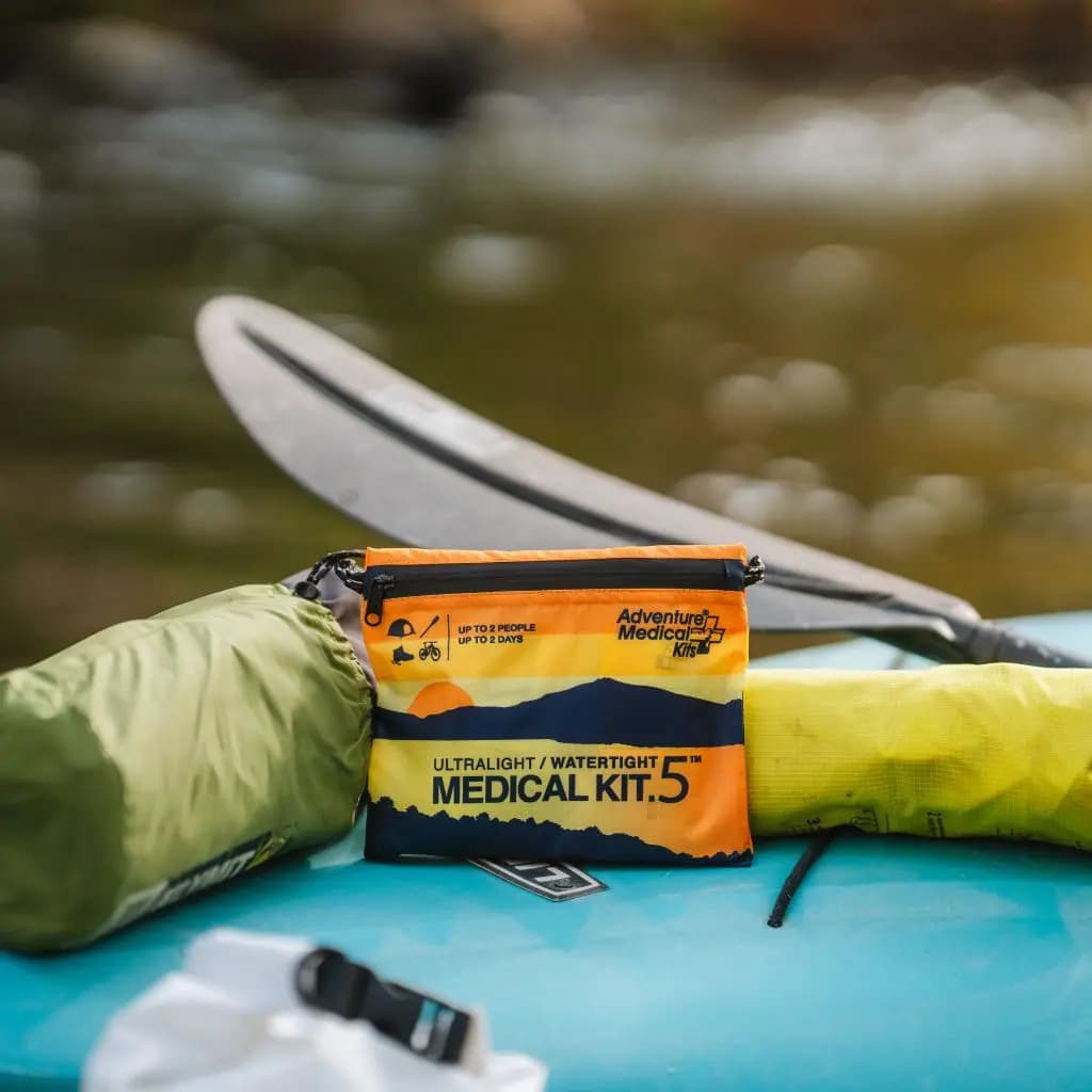Adventure Medical Kits Ultralight/Watertight Medical Kit - .5 [1 Person, Up to 2 Days, 3.6 oz]