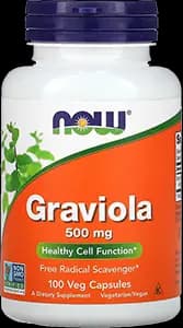Life Extension Graviola 500 mg [2 caps, 1000 mg, 200 mg]