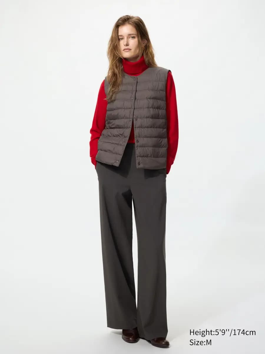 Uniqlo PUFFTECH Compact Vest Black [Imported, Hand wash cold, Do not dry clean, Anti-static lining.]
