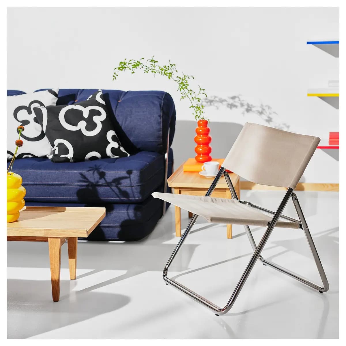 IKEA MOFALLA Chair [Width 22 7/8 ", Depth 22 1/2 ", Height 29 1/8 "]