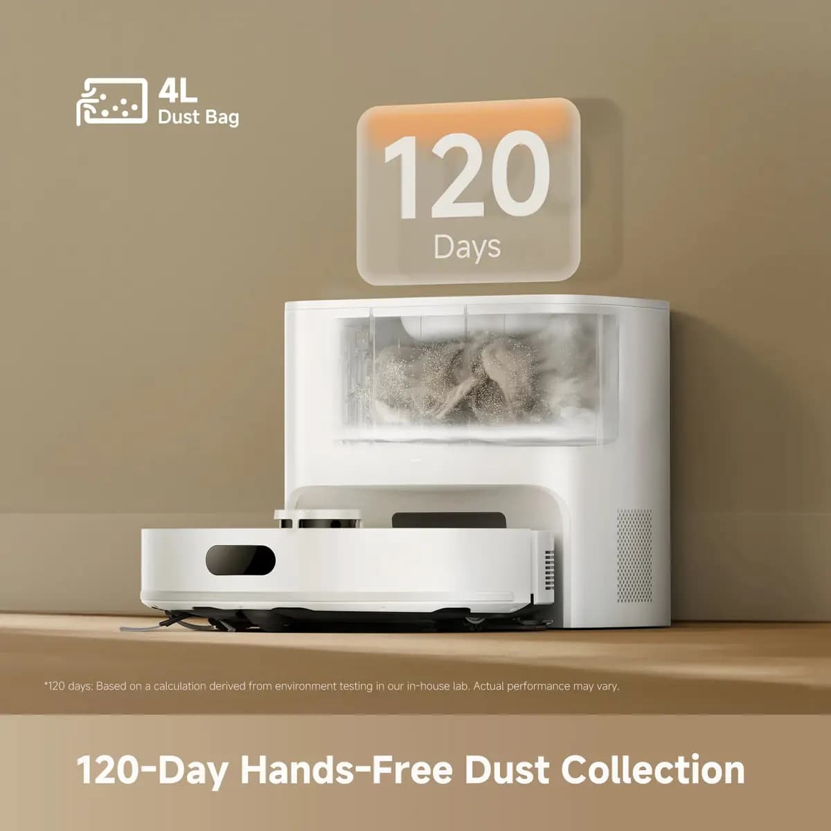 Dreame D20 Air Plus White [325*325*94.7mm, 2.59kg, 20,000Pa]