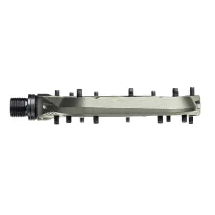 OneUp Components Wave Pedals Grey [Mountain Biking, Flat, Aluminum]