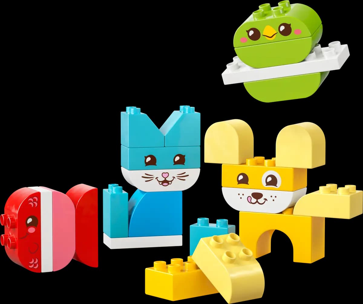 LEGO 3 in 1 Creative Cute Pets 10477 [24 pieces, ages 1ÃƒÆ’Ã†â€™ÃƒÂ¢Ã¢â€šÂ¬Ã…Â¡ÃƒÆ’Ã¢â‚¬Å¡Ãƒâ€šÃ‚Â½+, DUPLOÃƒÆ’Ã†â€™ÃƒÂ¢Ã¢â€šÂ¬Ã…Â¡ÃƒÆ’Ã¢â‚¬Å¡Ãƒâ€šÃ‚Â®]