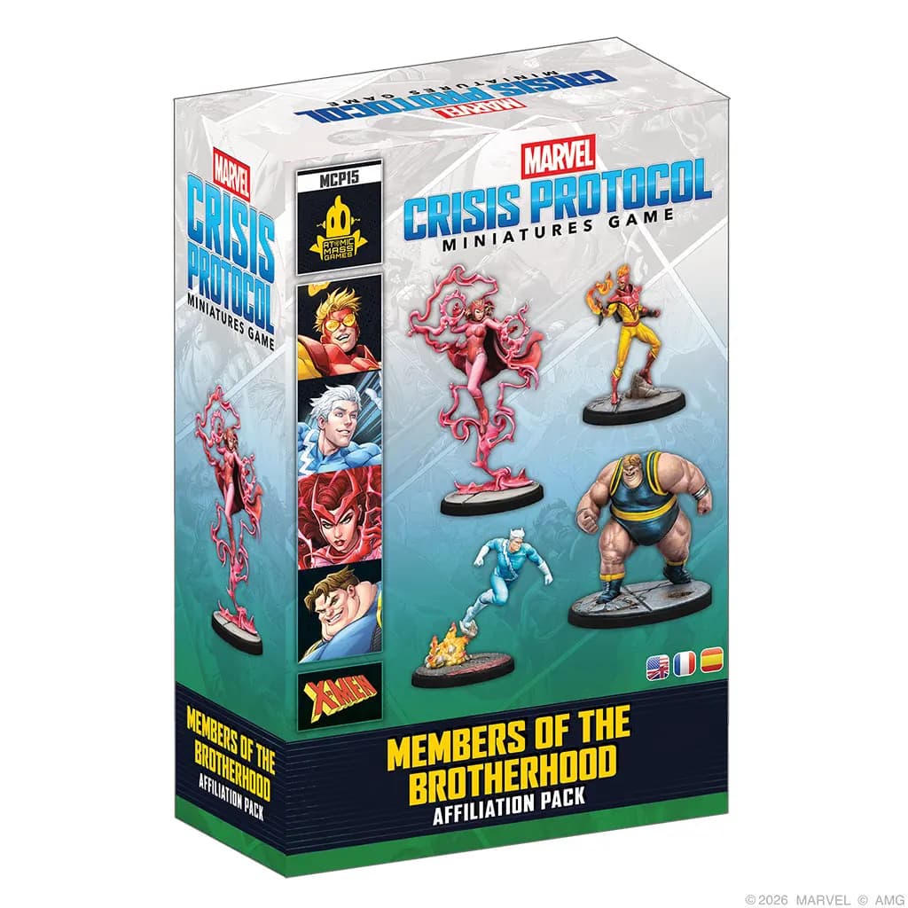 Atomic Mass Games Marvel: Crisis Protocol - Members of the Brotherhood [UPC 841333133290, players Two Player Only Games Players: Wargames with Rules Supporting Only Twoâ€¦ Theme: S