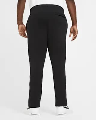 Nike Sportswear Club Fleece Men's Pants Black/Black/White [Body/side pocket palm side: 80-82% cotton/18-20% polyester, Machine wash, XXS-4XL Tall]