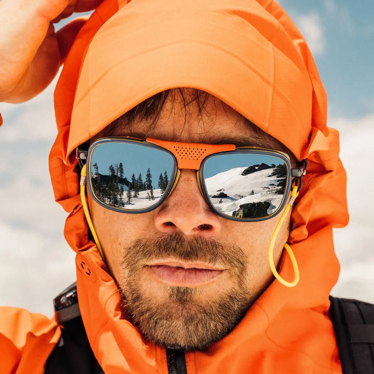 Sunski Ferrata Spruce Silver [polarized polycarbonate, large, bio-resin and steel]