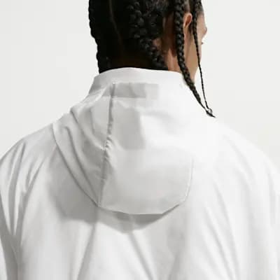 Nike Windrunner Men's Lightweight Half-Zip Jacket Sail/Black [Sail/Black, Embroidered logo, Hand pockets]