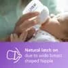 Philips Avent Natural Baby Bottles with First Flow Nipples - 2oz/2pk [Dimensions (Overall) 4.09 Inches (H) x 5.63 Inches (W) x 2.83, Weight .39 Pounds, Suggested Age 0-2 Months, Fe