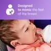 Philips Avent Natural Baby Bottles with First Flow Nipples - 2oz/2pk [Dimensions (Overall) 4.09 Inches (H) x 5.63 Inches (W) x 2.83, Weight .39 Pounds, Suggested Age 0-2 Months, Fe
