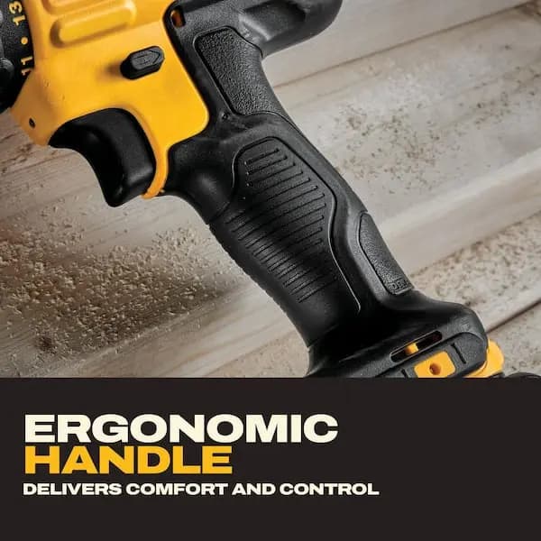 DEWALT 20V MAX Cordless 1/2 in. Drill/Driver, (2) 20V 1.3Ah Batteries, Charger and Bag, DCD771C2 [Battery Amp Hours: 1.3 Ah, Battery Power Type: Lithium Ion, Battery Voltage (V): 2
