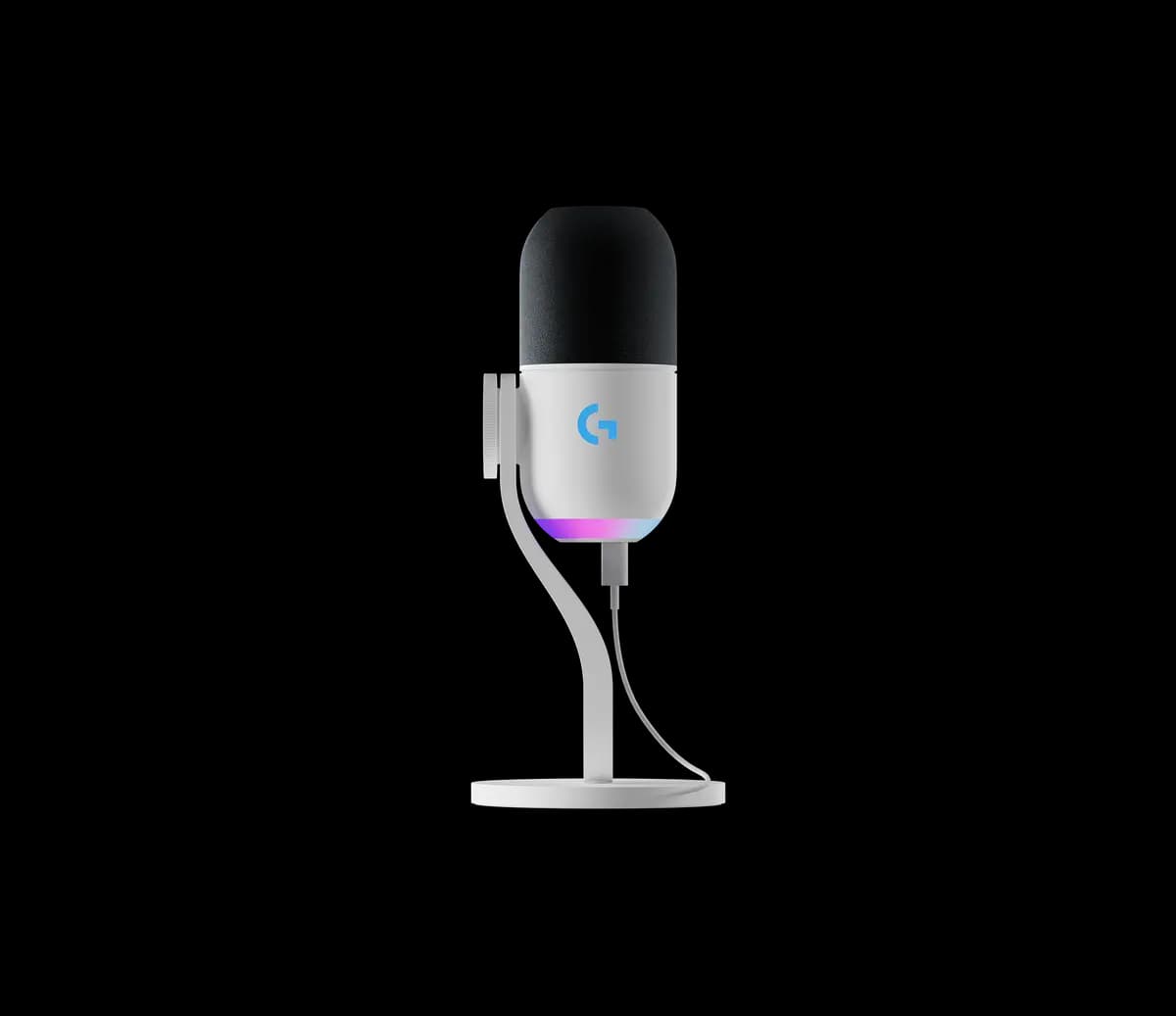 Logitech YETI GX - White [6.69 in (170 mm), 3.94 in (100 mm), 3.94 in (100 mm)]